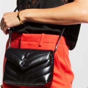 TOY LOULOU IN QUILTED LEATHER, New w/box’s authentication cards!